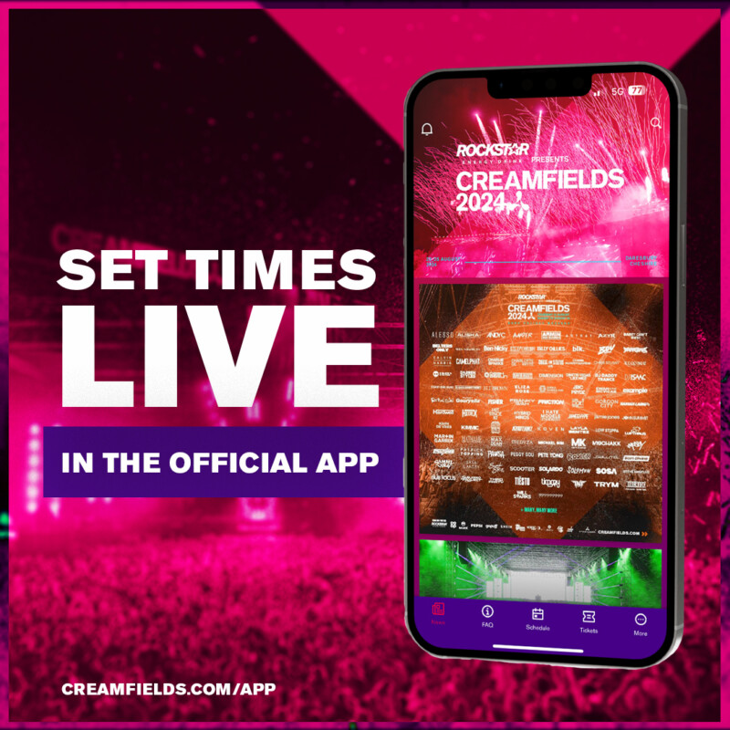 feature image for article: Set times live now!