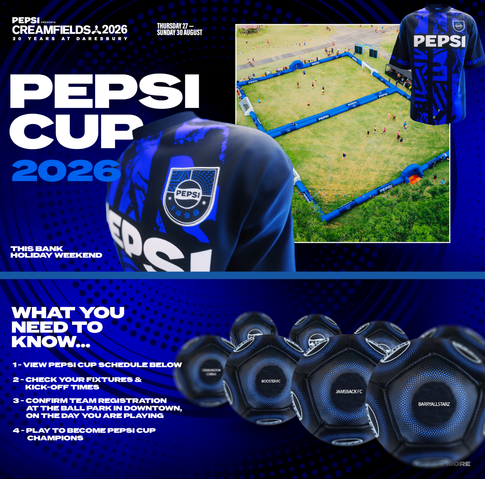 Pepsi Cup - what to do next